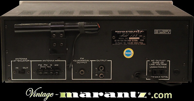 Marantz 125  -  vintage-marantz.com