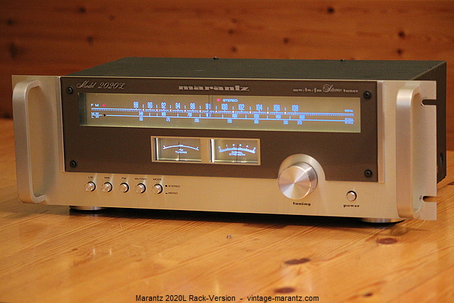 Marantz 2020L Rack-Version  -  vintage-marantz.com