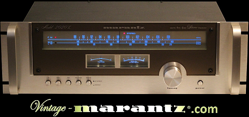 Marantz 2020L Brown Rack Version  -  vintage-marantz.com