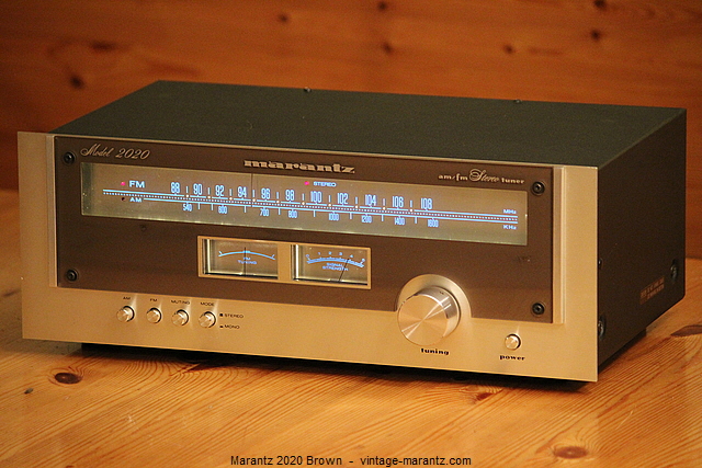 Marantz 2020 Brown  -  vintage-marantz.com