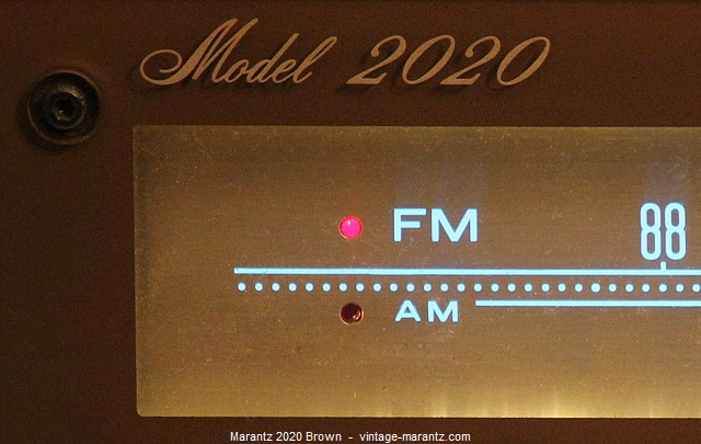 Marantz 2020 Brown  -  vintage-marantz.com