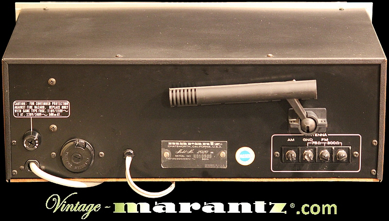 Marantz 2020 Silver acrylic Version  -  vintage-marantz.com