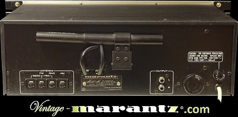 Marantz 2100L Rack Version  -  vintage-marantz.com