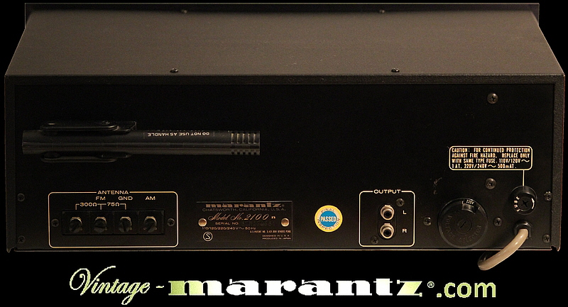 Marantz 2100 Black  -  vintage-marantz.com