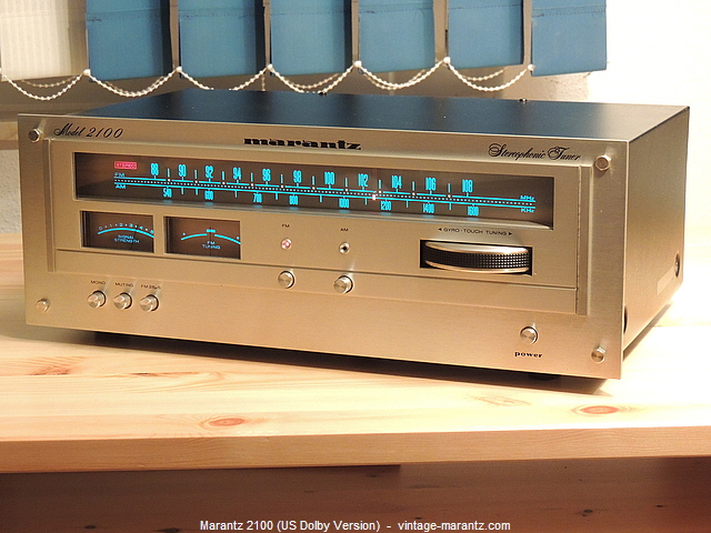 Marantz 2100 (US Dolby Version)  -  vintage-marantz.com