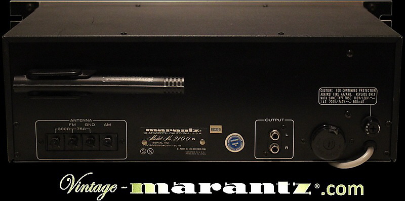 Marantz 2100 Rack Version  -  vintage-marantz.com