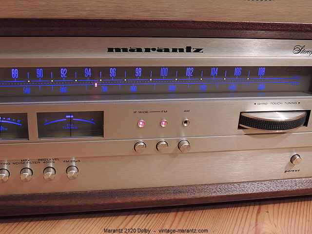 Marantz 2120 Dolby  -  vintage-marantz.com