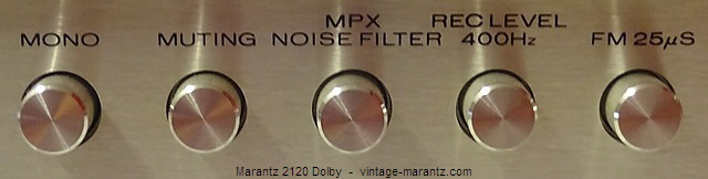 Marantz 2120 Dolby  -  vintage-marantz.com