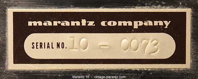 Marantz 10  -  vintage-marantz.com