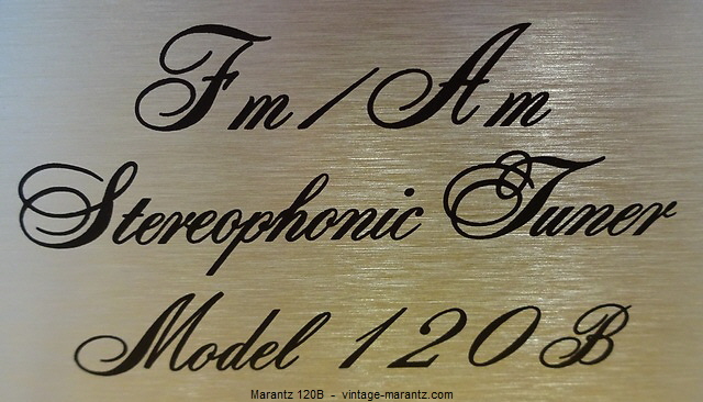 Marantz 120B  -  vintage-marantz.com