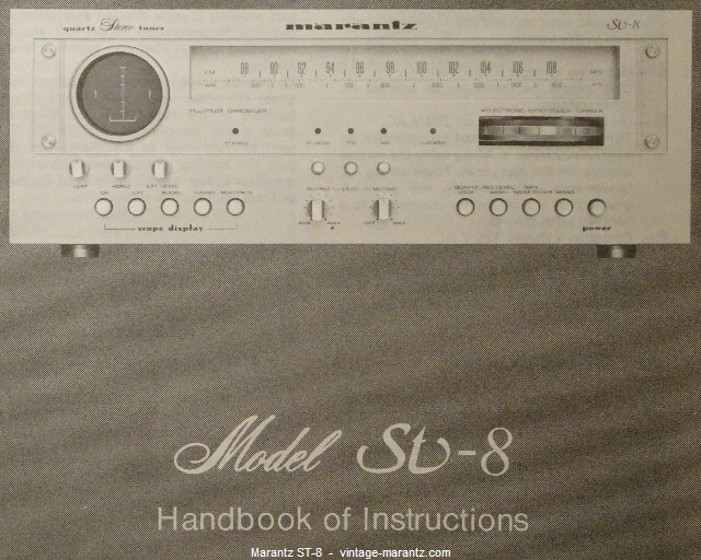 Marantz ST-8  -  vintage-marantz.com