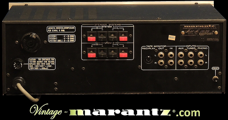 Marantz 1050  -  vintage-marantz.com