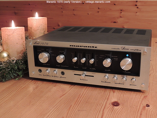 Marantz 1070 (early Version)  -  vintage-marantz.com