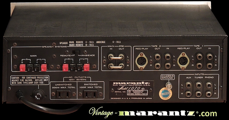 Marantz 1070  -  vintage-marantz.com