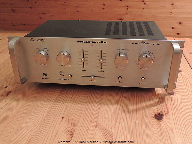 Marantz 1072 Rack Version  -  vintage-marantz.com