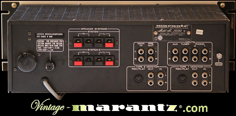 Marantz 1090 Rack Version  -  vintage-marantz.com