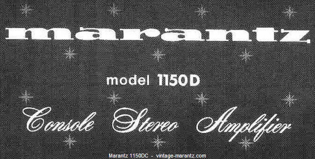 Marantz 1150DC  -  vintage-marantz.com