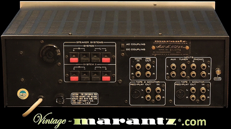 Marantz 1152DC  -  vintage-marantz.com