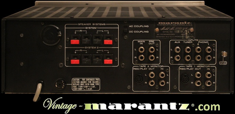 Marantz 1180DC  -  vintage-marantz.com