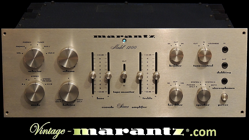 Marantz 1200  -  vintage-marantz.com