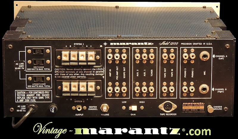 Marantz 1200  -  vintage-marantz.com