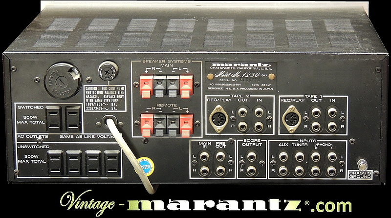 Marantz 1250  -  vintage-marantz.com