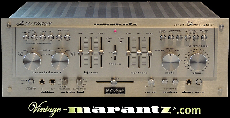 Marantz 1300DC  -  vintage-marantz.com