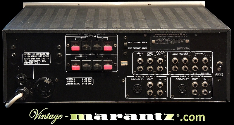 Marantz 1300DC  -  vintage-marantz.com