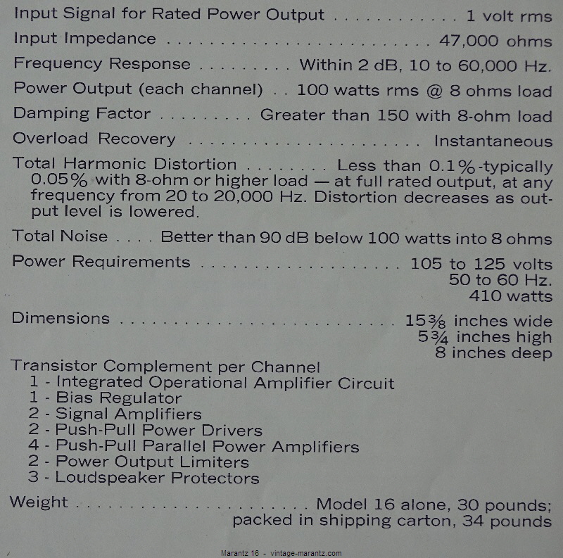Marantz 16  -  vintage-marantz.com