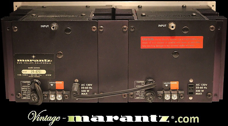 Marantz 16B  -  vintage-marantz.com