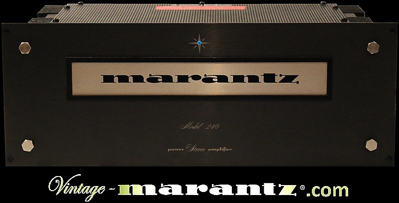 Marantz 240 Black  -  vintage-marantz.com