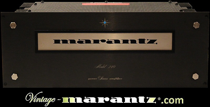 Marantz 240 Black  -  vintage-marantz.com