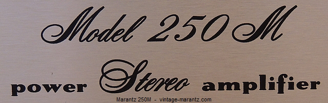 Marantz 250M  -  vintage-marantz.com