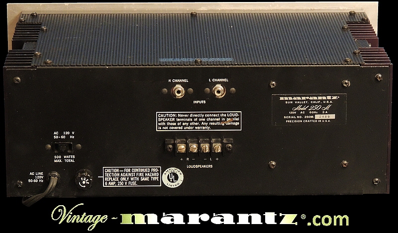 Marantz 250M  -  vintage-marantz.com