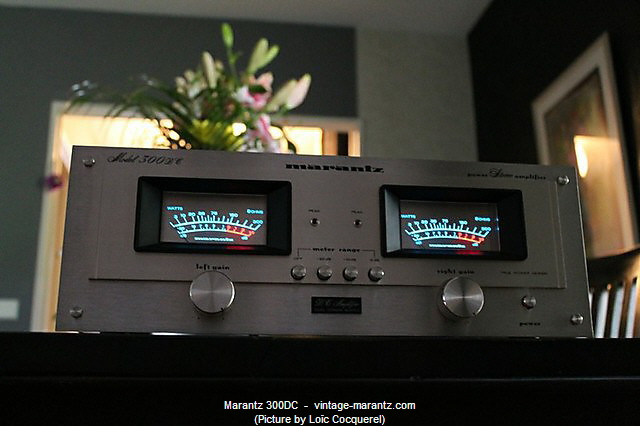 Marantz 300DC  -  vintage-marantz.com
(Picture by Loc Cocquerel)