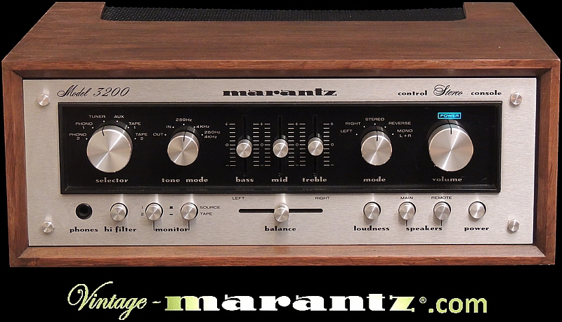 Marantz 3200 (Late Version)  -  vintage-marantz.com
