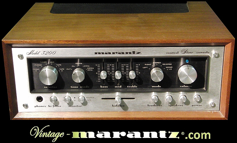 Marantz 3200 (Early Version)  -  vintage-marantz.com