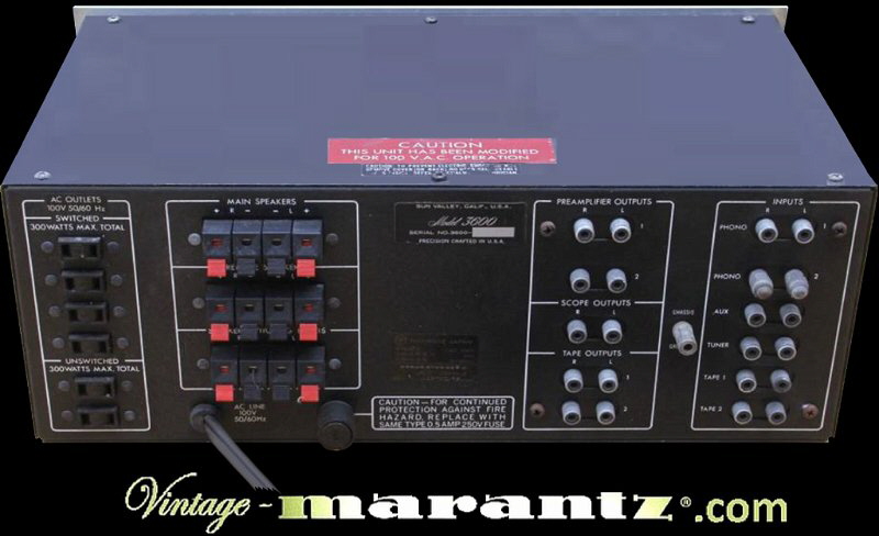 Marantz 3600B  -  vintage-marantz.com