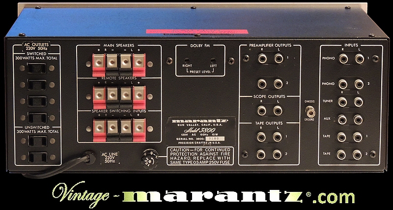 Marantz 3800  -  vintage-marantz.com