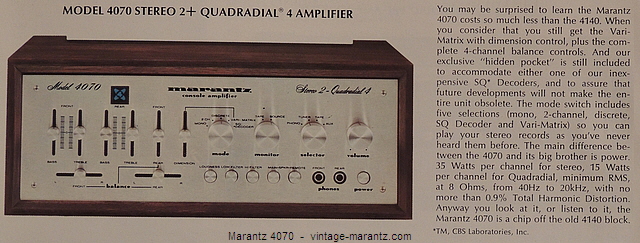 Marantz 4070  -  vintage-marantz.com