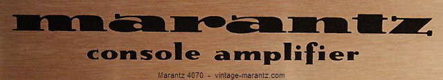 Marantz 4070  -  vintage-marantz.com