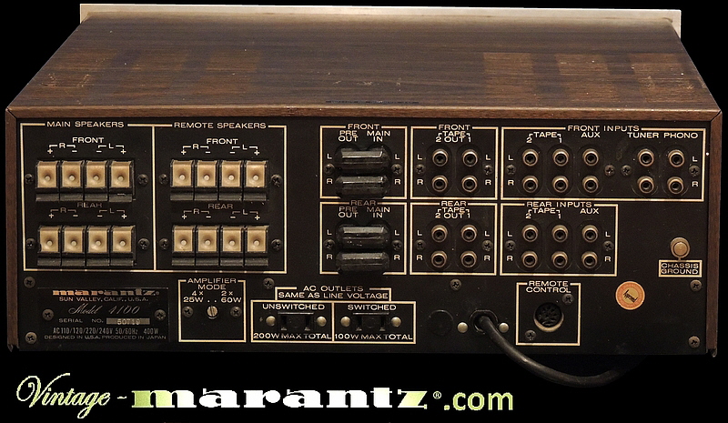 Marantz 4100  -  vintage-marantz.com