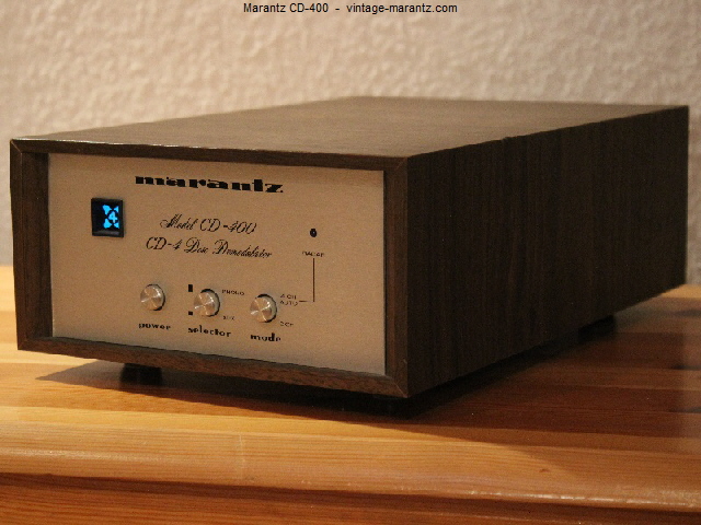 Marantz CD-400  -  vintage-marantz.com