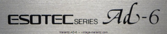 Marantz AD-6  -  vintage-marantz.com