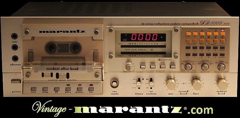 Marantz SD-8000 DBX  -  vintage-marantz.com