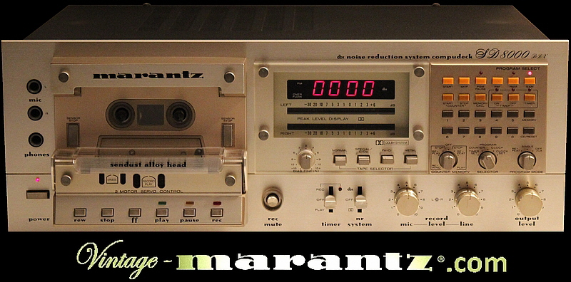 Marantz SD-8000 DBX  -  vintage-marantz.com
