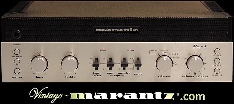 Marantz PM-4  -  vintage-marantz.com