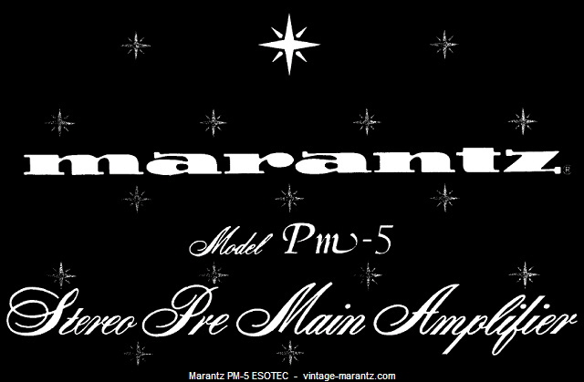 Marantz PM-5 ESOTEC  -  vintage-marantz.com