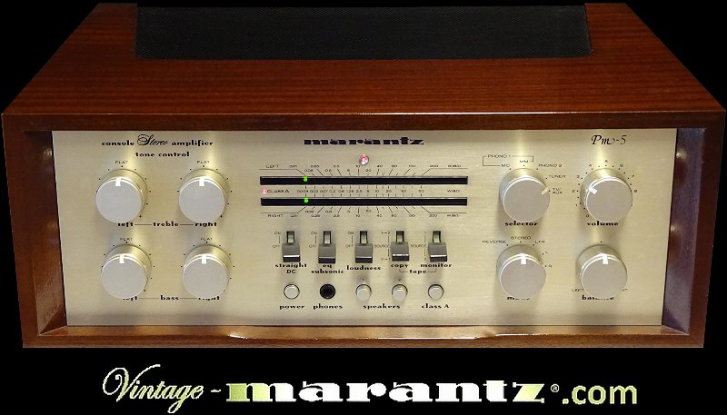 Marantz PM-5  -  vintage-marantz.com