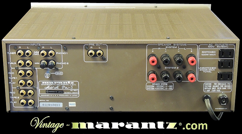 Marantz PM-8  -  vintage-marantz.com